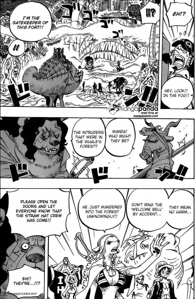 One Piece Chapter 806: At the Fort on the Right Belly – Page 11