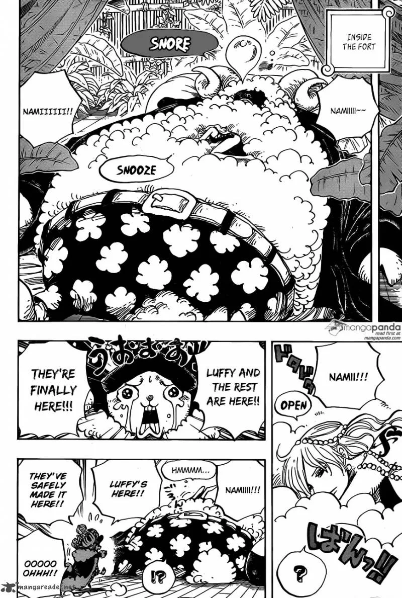 One Piece Chapter 806: At the Fort on the Right Belly – Page 12