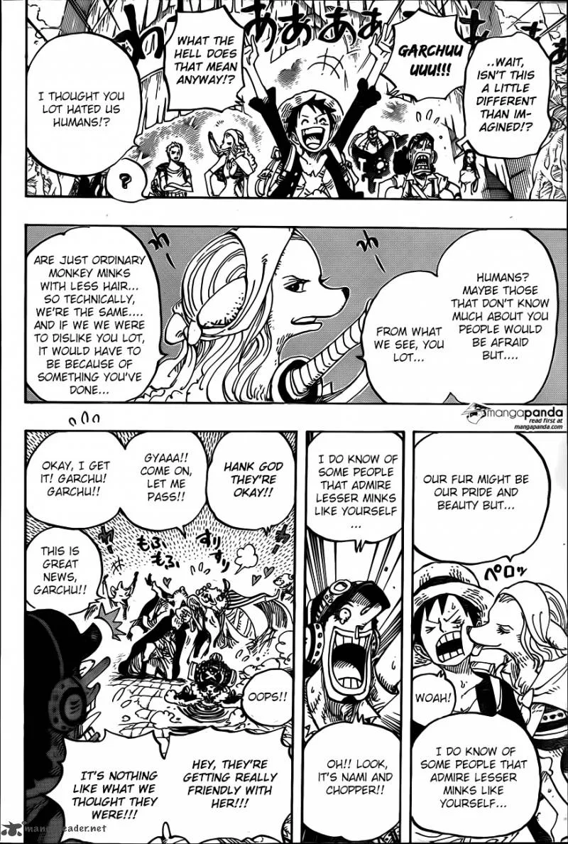One Piece Chapter 806: At the Fort on the Right Belly – Page 15
