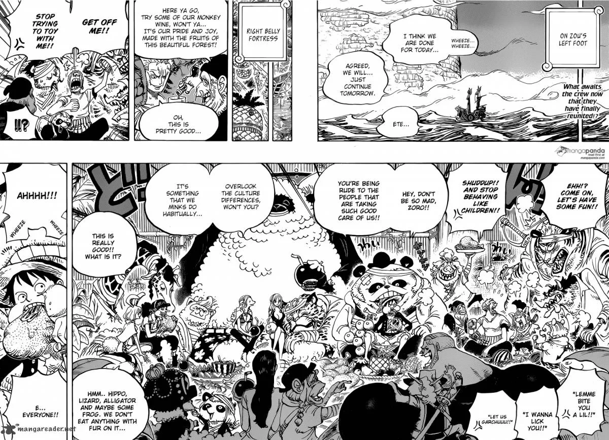 One Piece Chapter 807: 10 Days Ago – Page 2