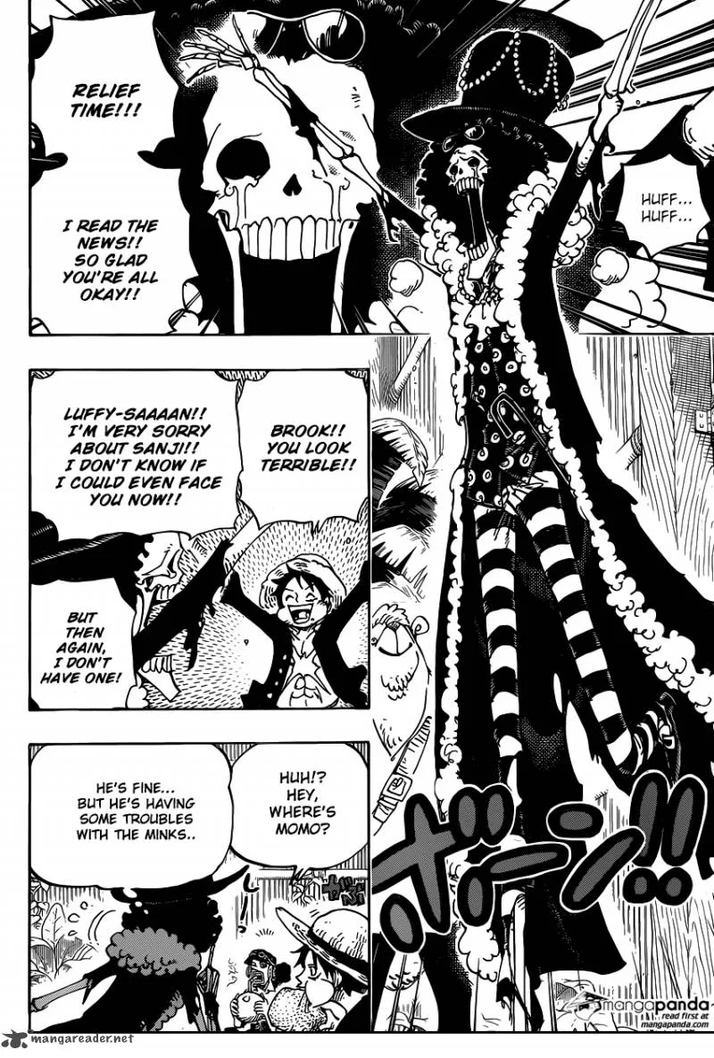 One Piece Chapter 807: 10 Days Ago – Page 3