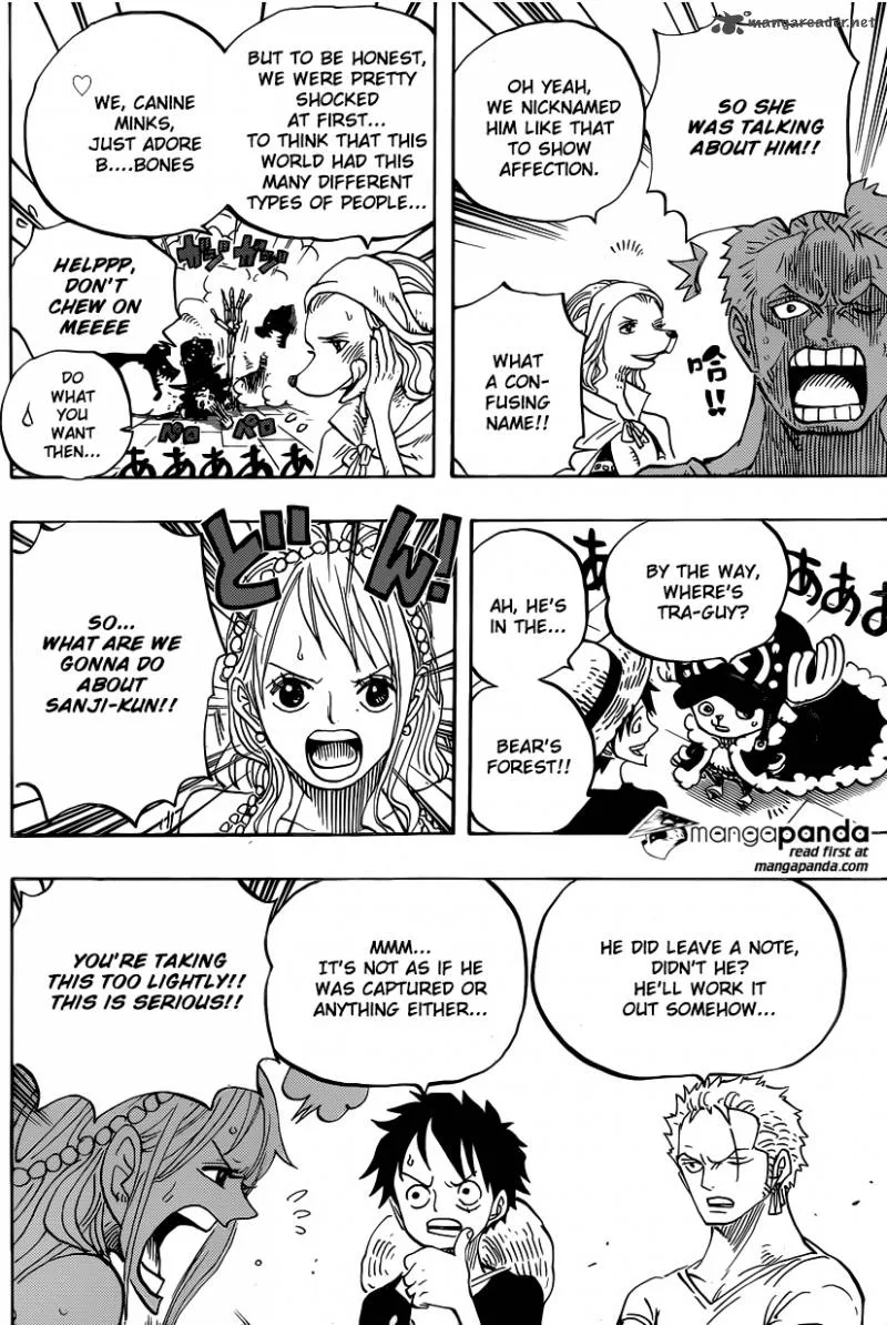 One Piece Chapter 807: 10 Days Ago – Page 5