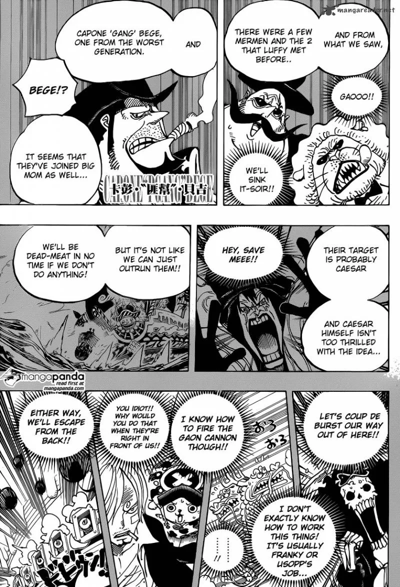 One Piece Chapter 807: 10 Days Ago – Page 8