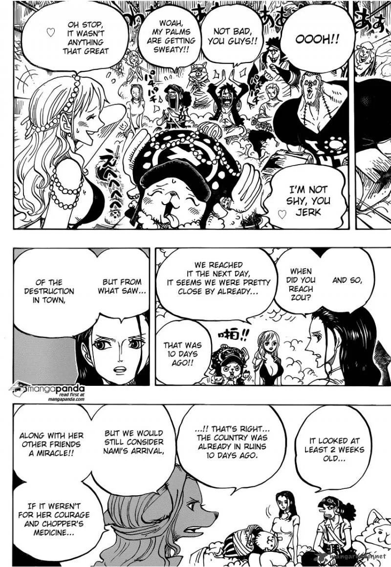 One Piece Chapter 807: 10 Days Ago – Page 11