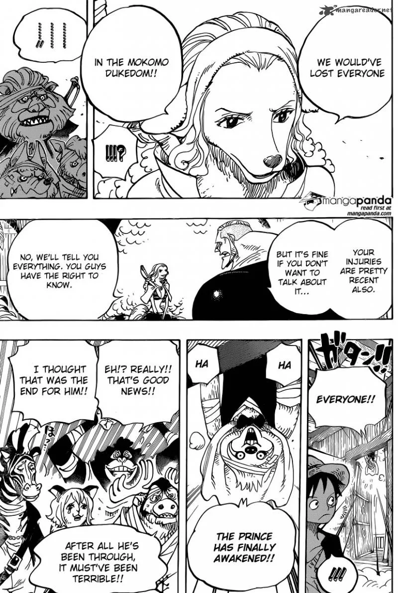 One Piece Chapter 807: 10 Days Ago – Page 12