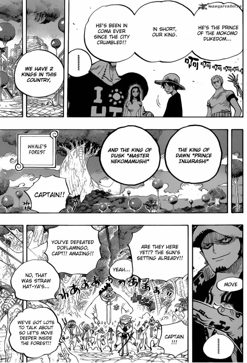 One Piece Chapter 807: 10 Days Ago – Page 14