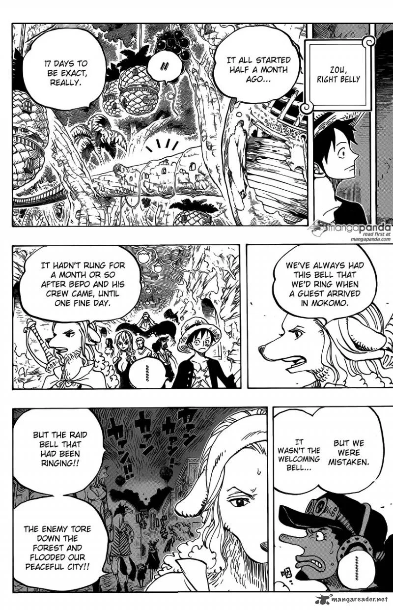 One Piece Chapter 807: 10 Days Ago – Page 15