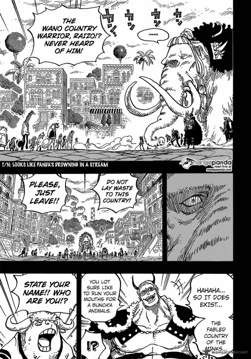 One Piece Chapter 808: Duke Inuarashi – Page 5