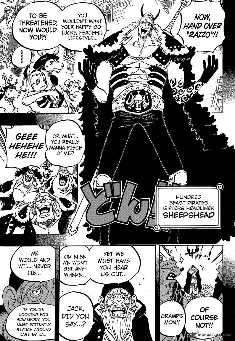 One Piece Chapter 808: Duke Inuarashi – Page 7