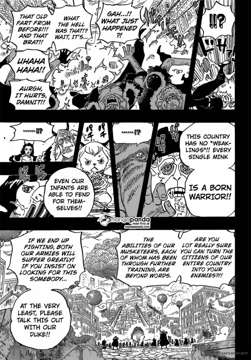 One Piece Chapter 808: Duke Inuarashi – Page 10