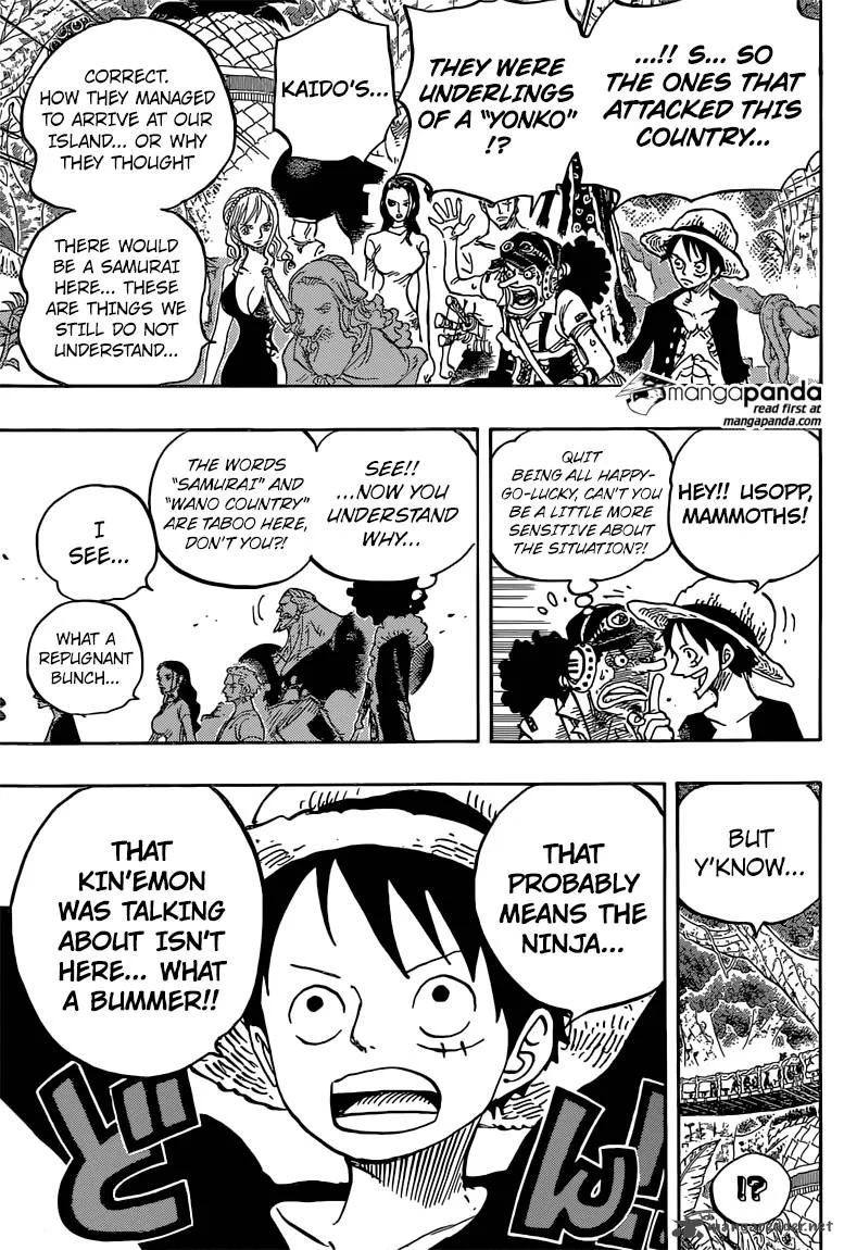 One Piece Chapter 808: Duke Inuarashi – Page 12