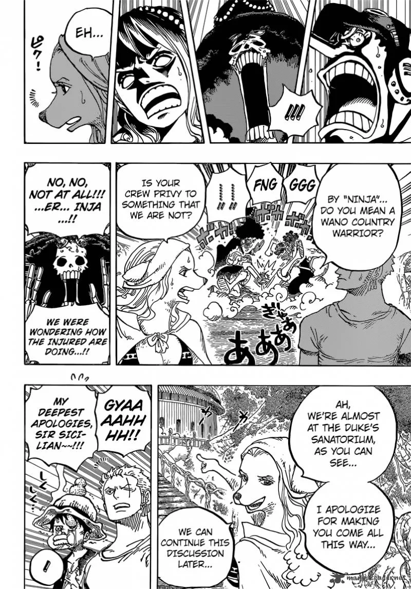 One Piece Chapter 808: Duke Inuarashi – Page 13