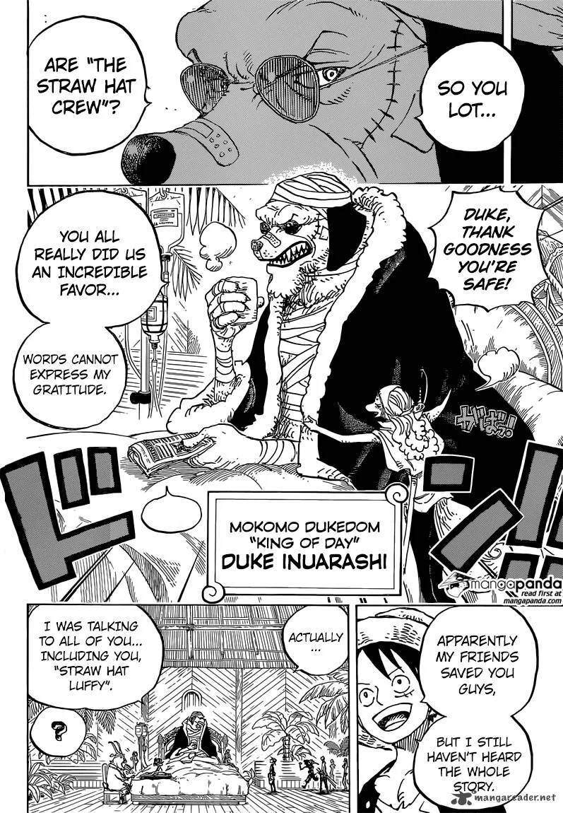 One Piece Chapter 808: Duke Inuarashi – Page 17