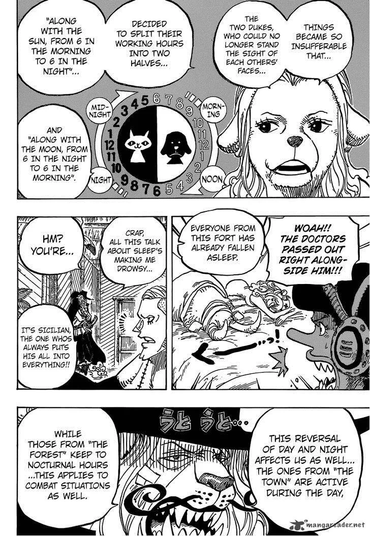One Piece Chapter 809: Master Nekomamushi – Page 8