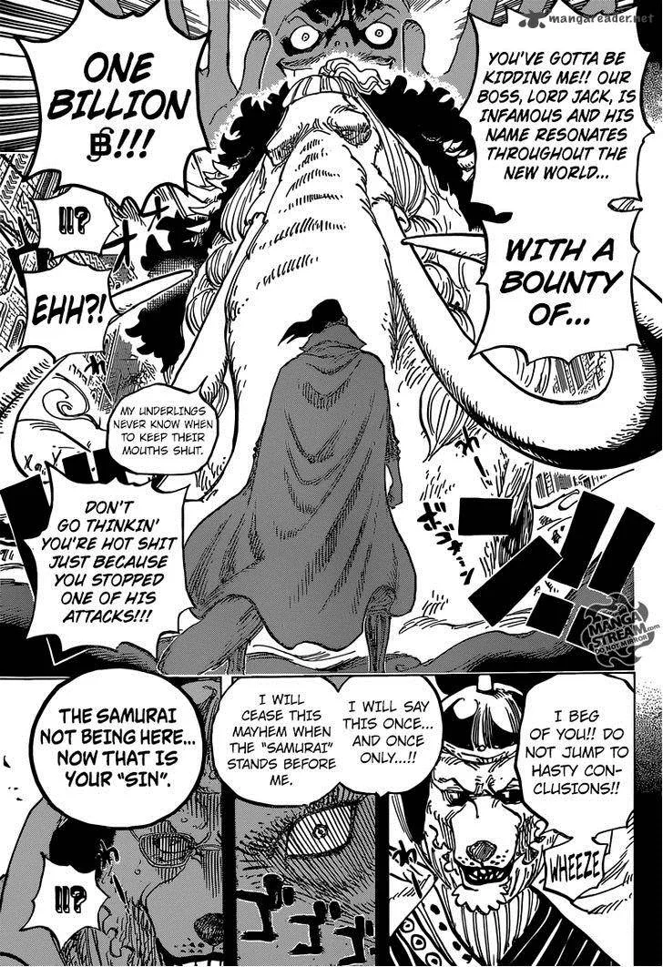 One Piece Chapter 809: Master Nekomamushi – Page 14