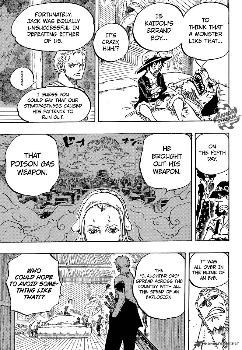 One Piece Chapter 810: The Curly Hat Pirates Arrive – Page 9