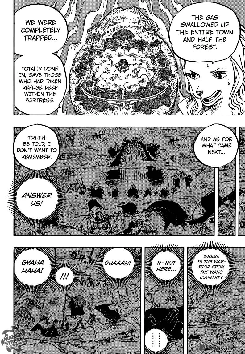 One Piece Chapter 810: The Curly Hat Pirates Arrive – Page 10