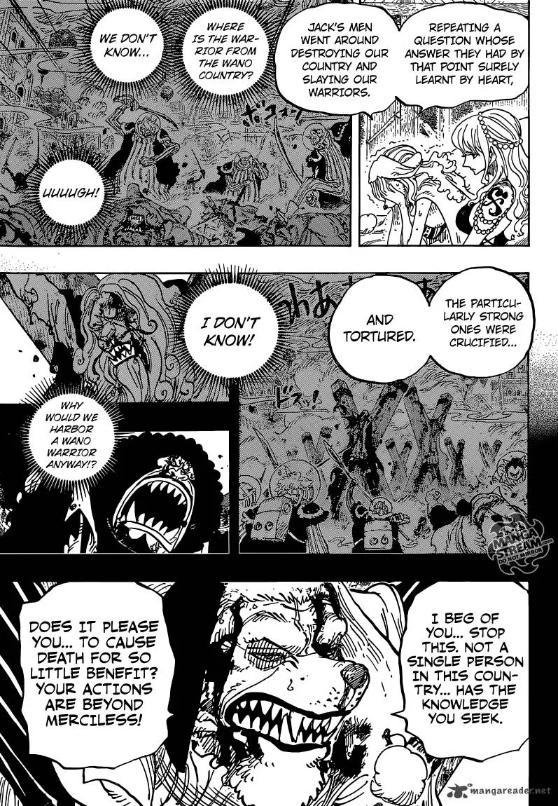 One Piece Chapter 810: The Curly Hat Pirates Arrive – Page 11