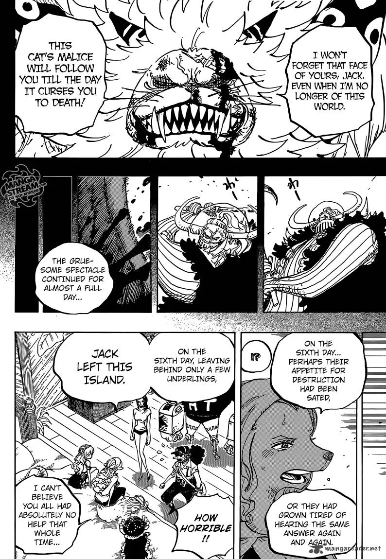 One Piece Chapter 810: The Curly Hat Pirates Arrive – Page 12