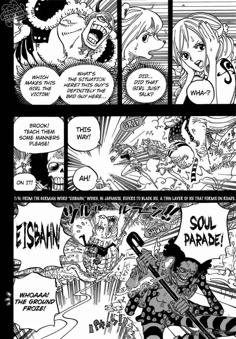 One Piece Chapter 810: The Curly Hat Pirates Arrive – Page 16