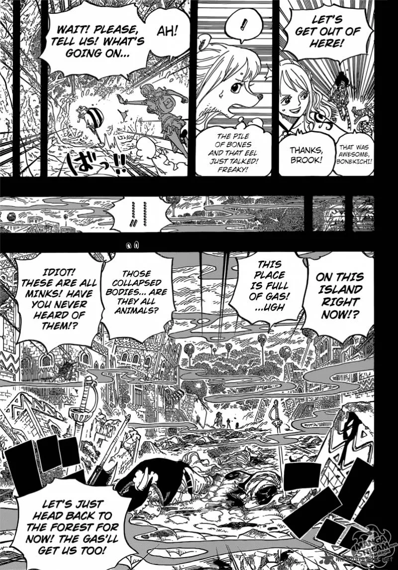 One Piece Chapter 810: The Curly Hat Pirates Arrive – Page 17