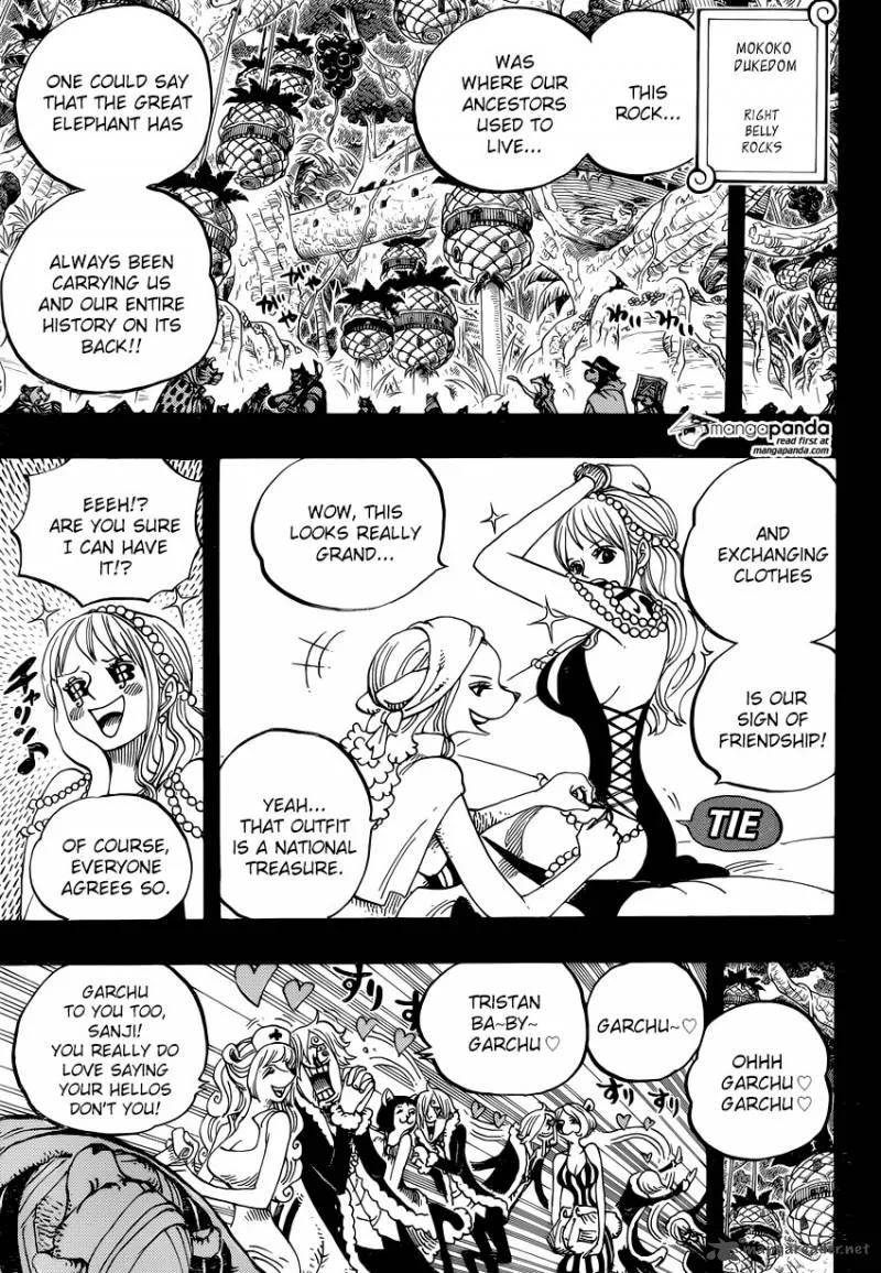 One Piece Chapter 812: Capone "Gang" Bege – Page 3