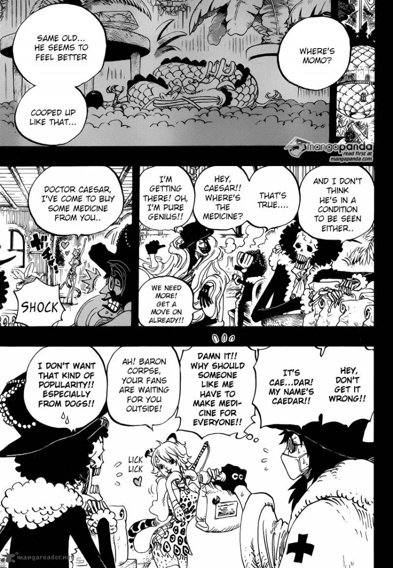 One Piece Chapter 812: Capone "Gang" Bege – Page 5
