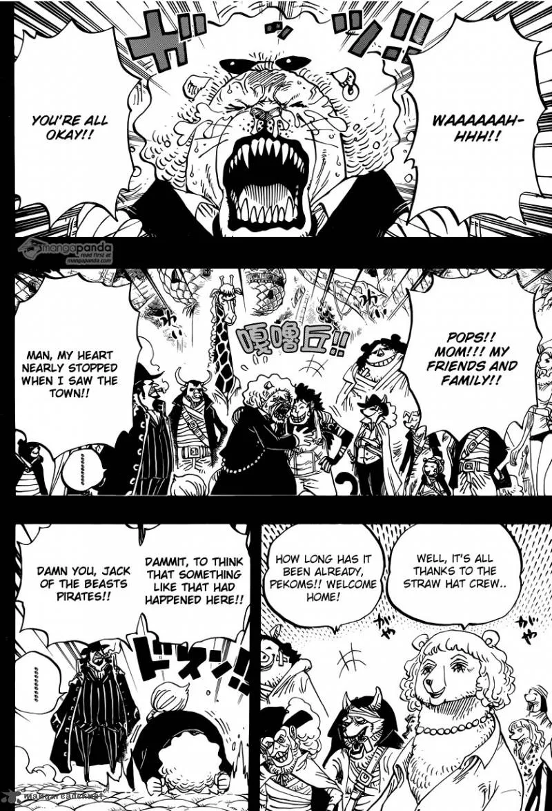 One Piece Chapter 812: Capone "Gang" Bege – Page 6