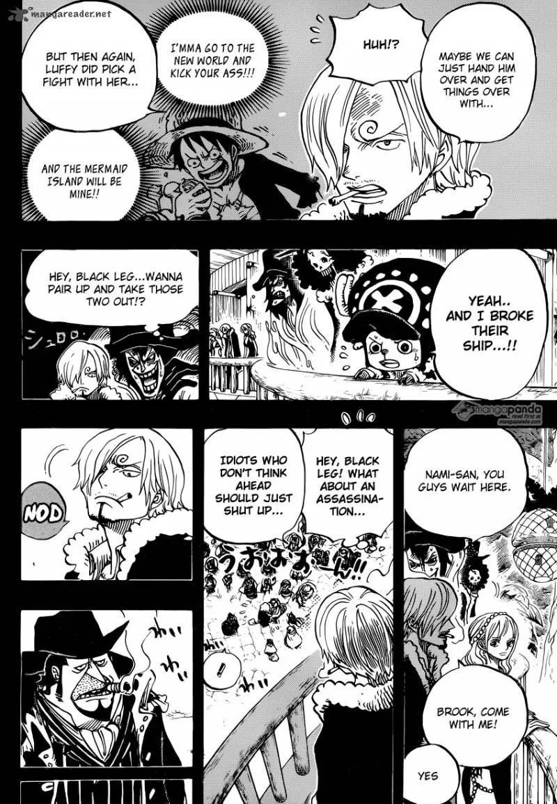 One Piece Chapter 812: Capone "Gang" Bege – Page 8