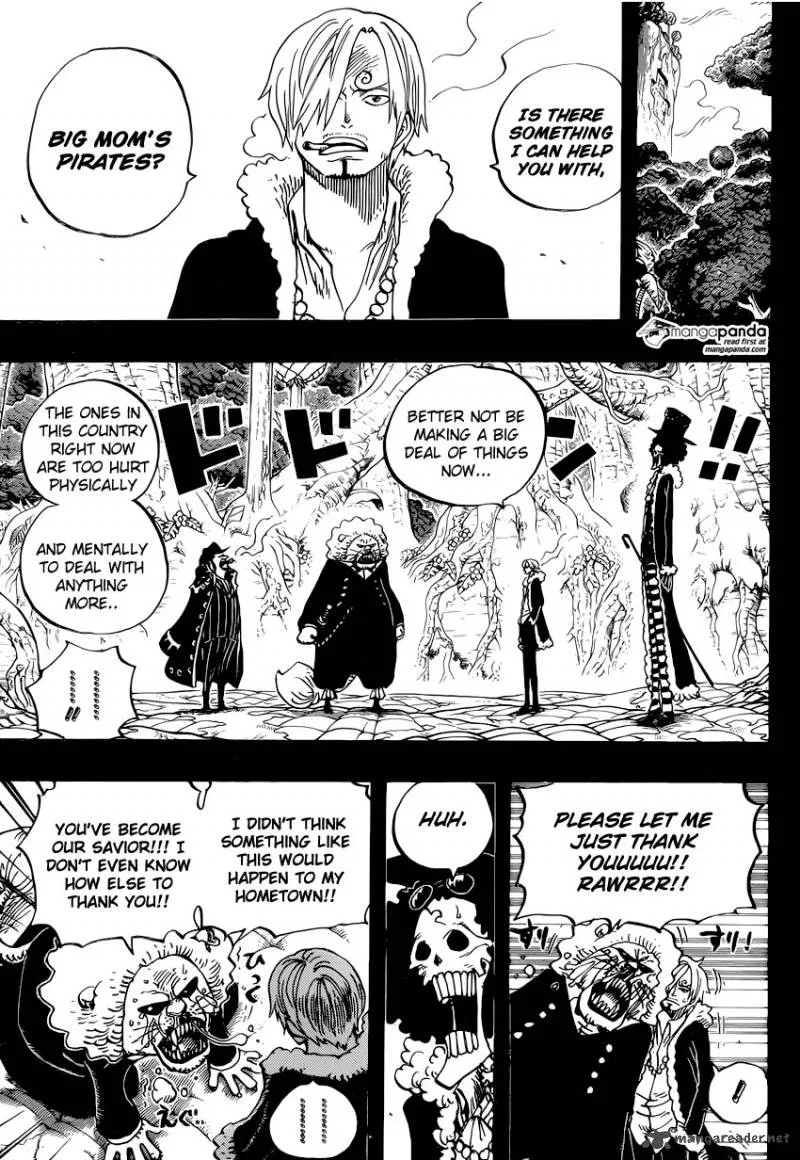 One Piece Chapter 812: Capone "Gang" Bege – Page 9