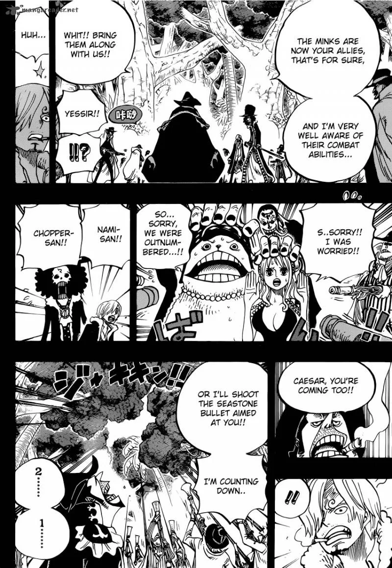 One Piece Chapter 812: Capone "Gang" Bege – Page 14