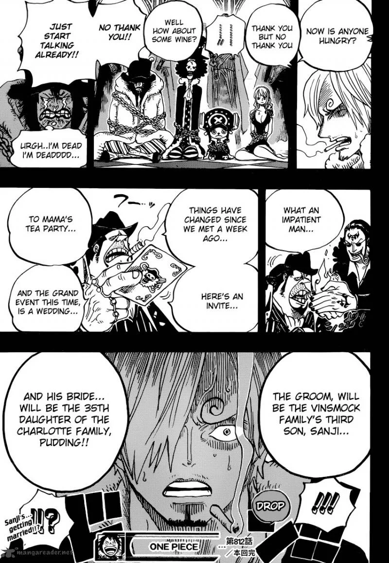 One Piece Chapter 812: Capone "Gang" Bege – Page 17
