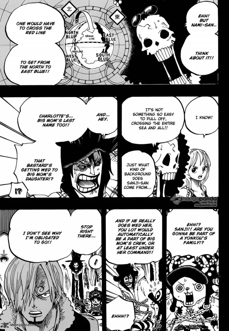 One Piece Chapter 813: An Invitation to the Tea Party – Page 5