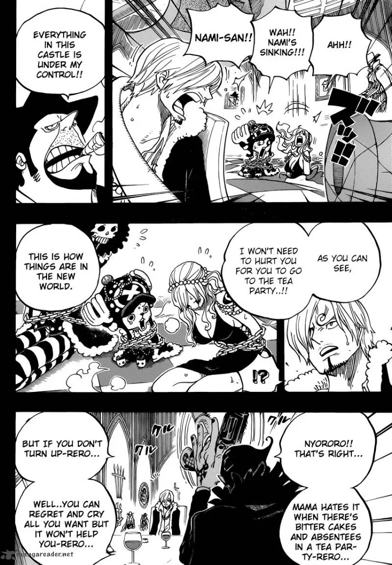 One Piece Chapter 813: An Invitation to the Tea Party – Page 8