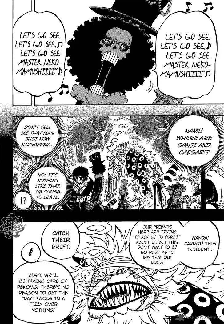One Piece Chapter 814: Let's Go to See Master Nekomamushi – Page 4