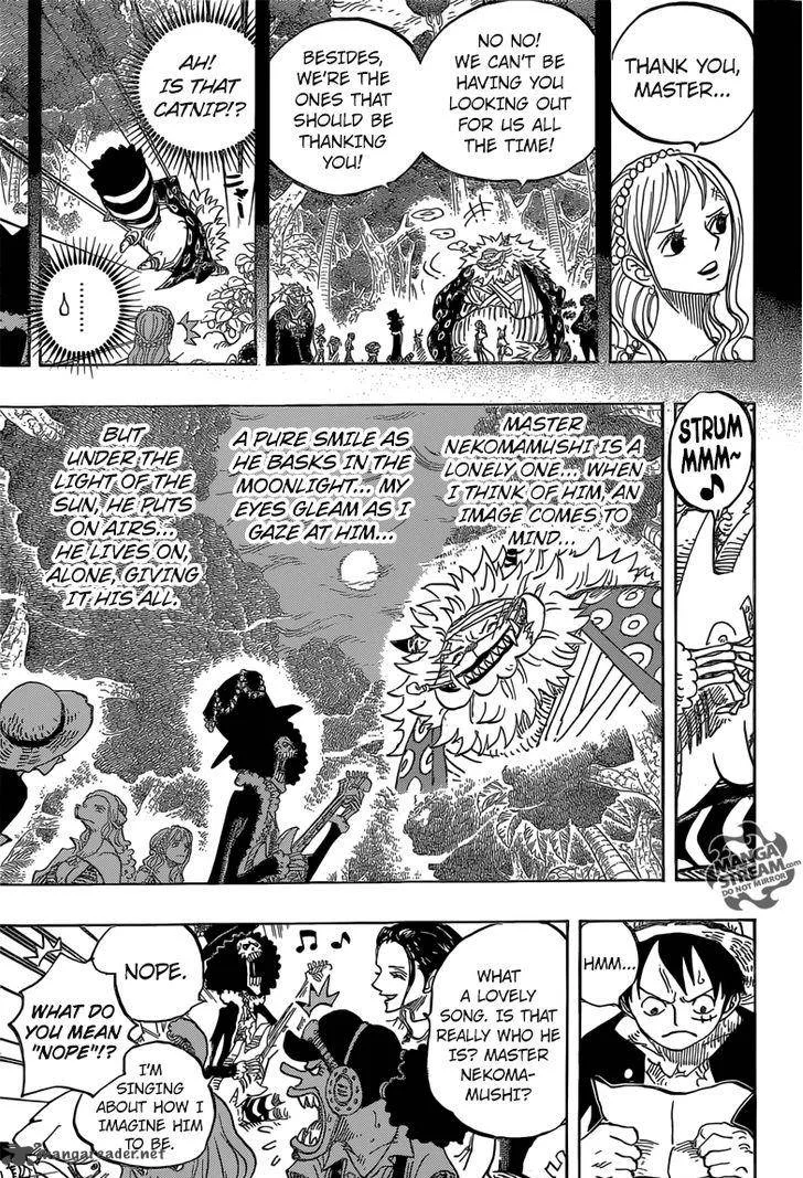 One Piece Chapter 814: Let's Go to See Master Nekomamushi – Page 5