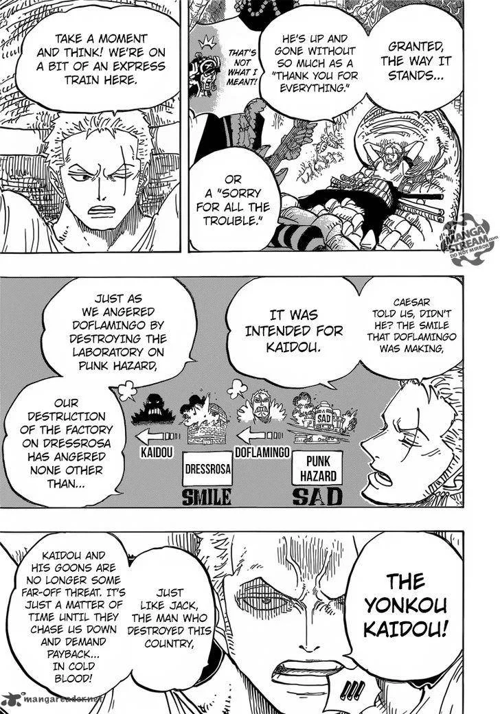 One Piece Chapter 814: Let's Go to See Master Nekomamushi – Page 9
