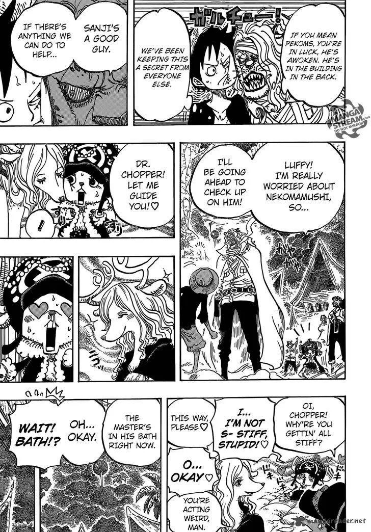 One Piece Chapter 814: Let's Go to See Master Nekomamushi – Page 14