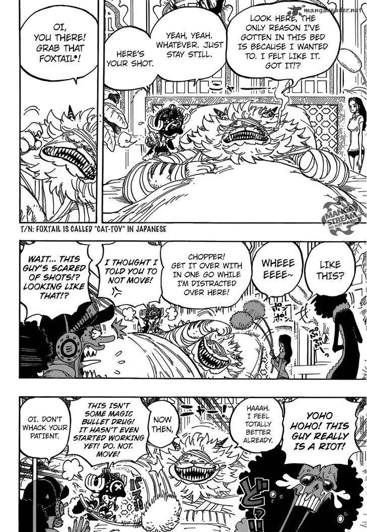 One Piece Chapter 814: Let's Go to See Master Nekomamushi – Page 17