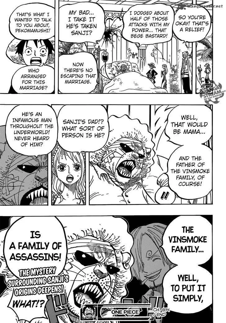 One Piece Chapter 814: Let's Go to See Master Nekomamushi – Page 18