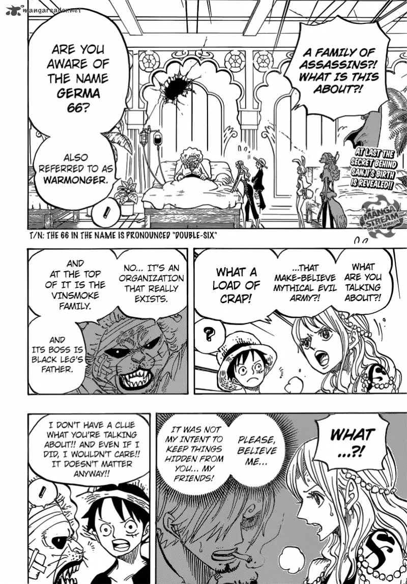 One Piece Chapter 815: Take Me With You – Page 4