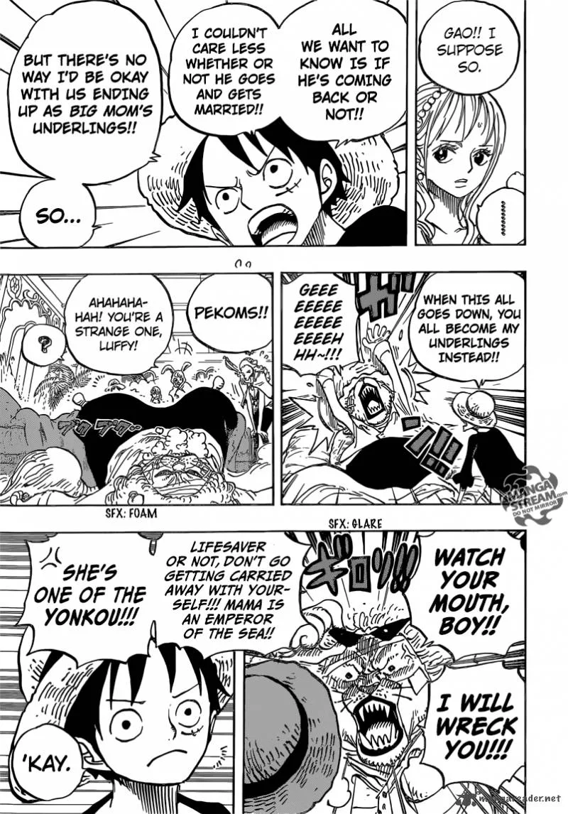 One Piece Chapter 815: Take Me With You – Page 5