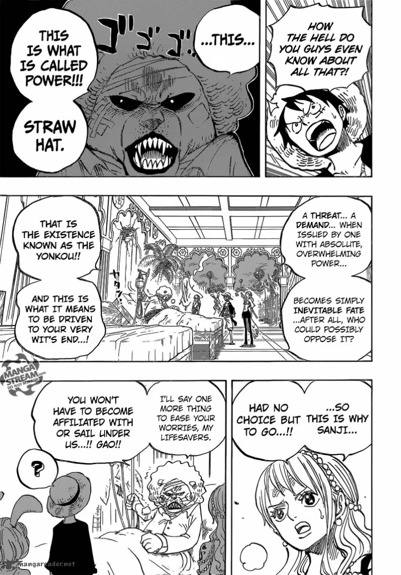 One Piece Chapter 815: Take Me With You – Page 7