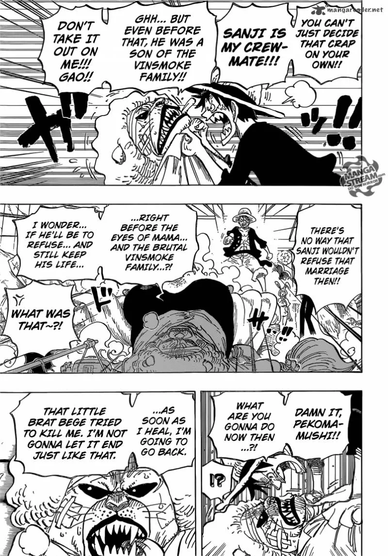 One Piece Chapter 815: Take Me With You – Page 9