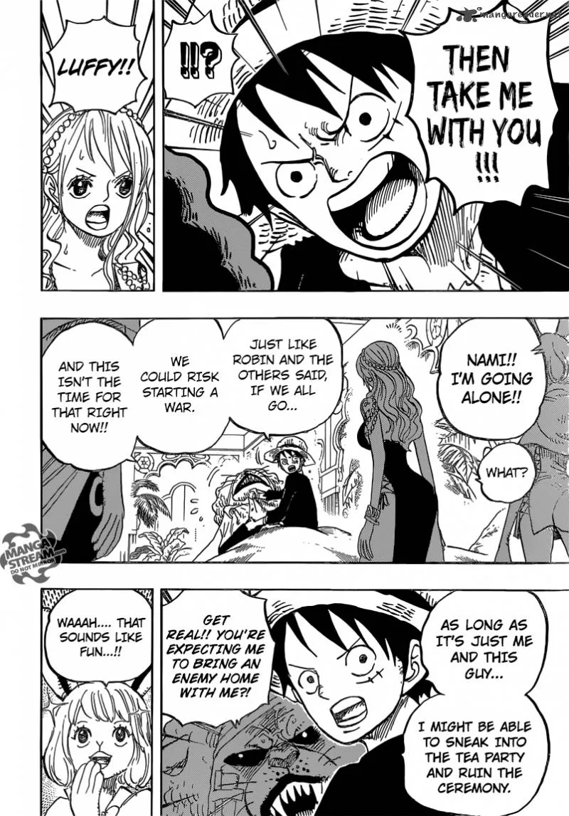 One Piece Chapter 815: Take Me With You – Page 10