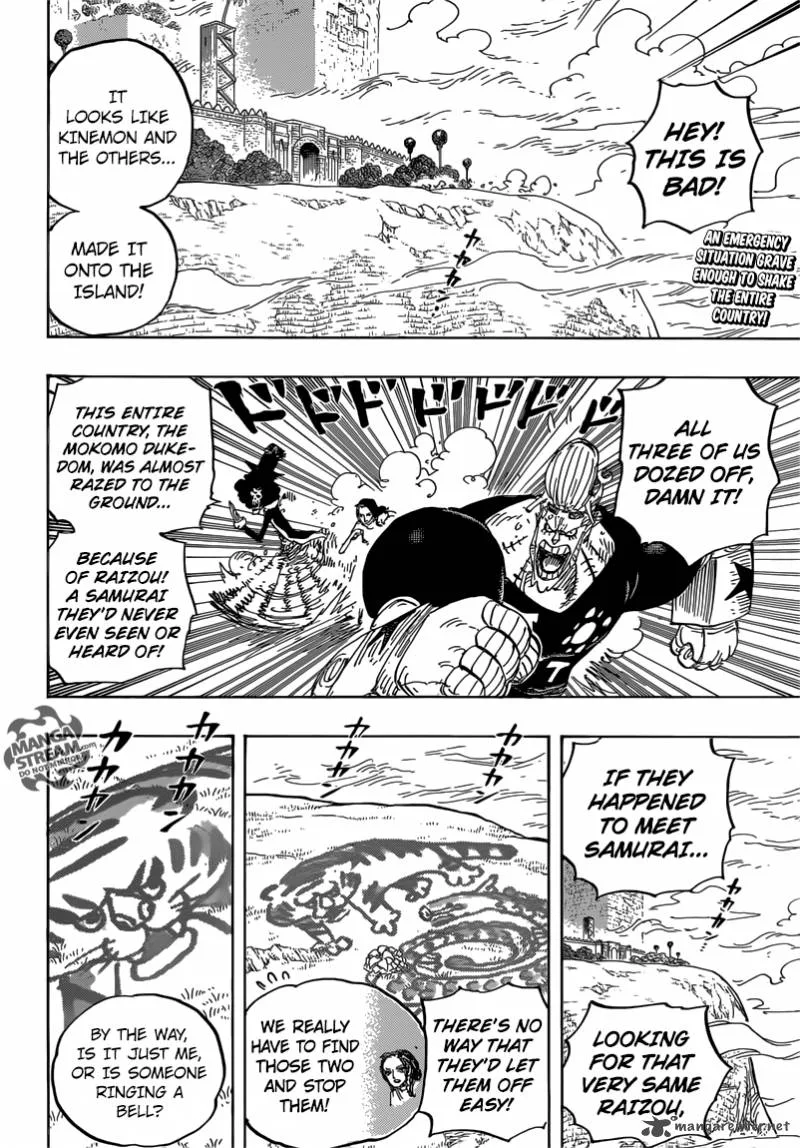 One Piece Chapter 816: Dog vs Cat – Page 4
