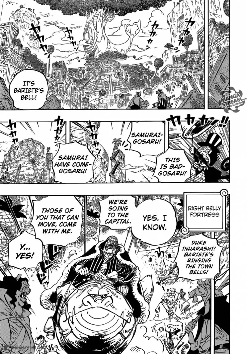 One Piece Chapter 816: Dog vs Cat – Page 5