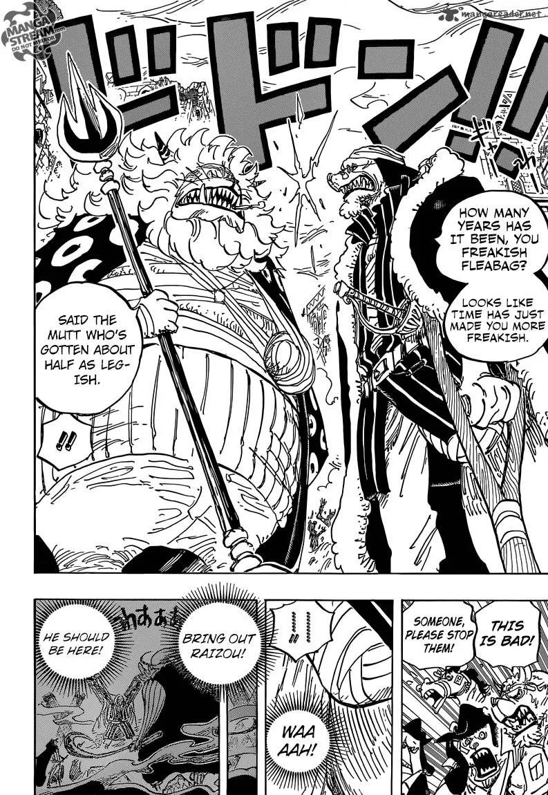 One Piece Chapter 816: Dog vs Cat – Page 10