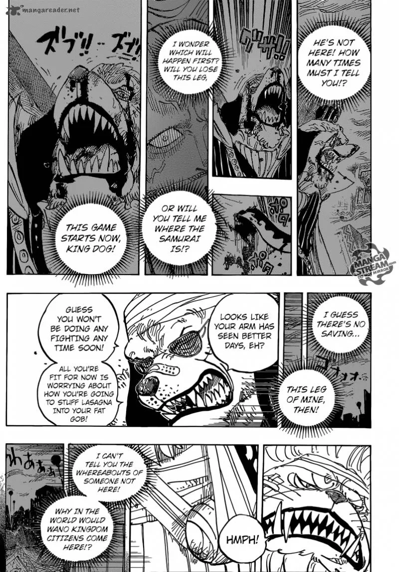 One Piece Chapter 816: Dog vs Cat – Page 11