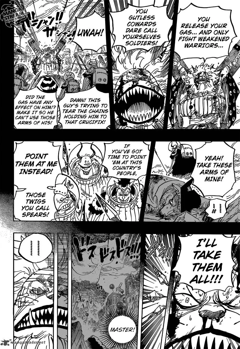 One Piece Chapter 816: Dog vs Cat – Page 12